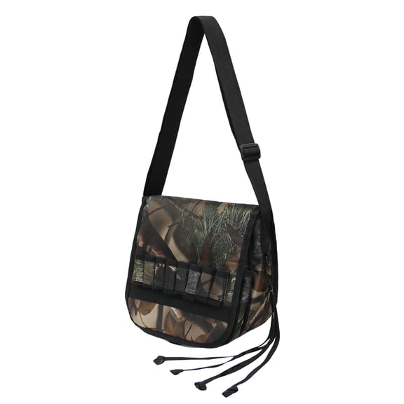 OVTSC Waterproof Shell Pouch Oxford Cloth Duck Hunting Bag for Shooting Accessories Camouflage Tactical Single Shoulder Crossbody Ammo Pack Large Capacity Design 10.63 in / 27 cm