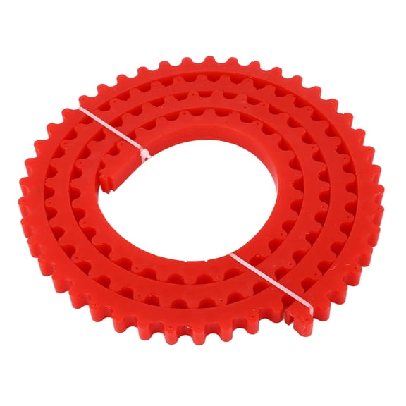 OVTSC Woodworking Profile Strip 6.6 ft / 2m Flexible Curve Template Strip Gear Driven Chain Rugged Shaping Tool for Woodworkers Complex Shape Profiling Jig