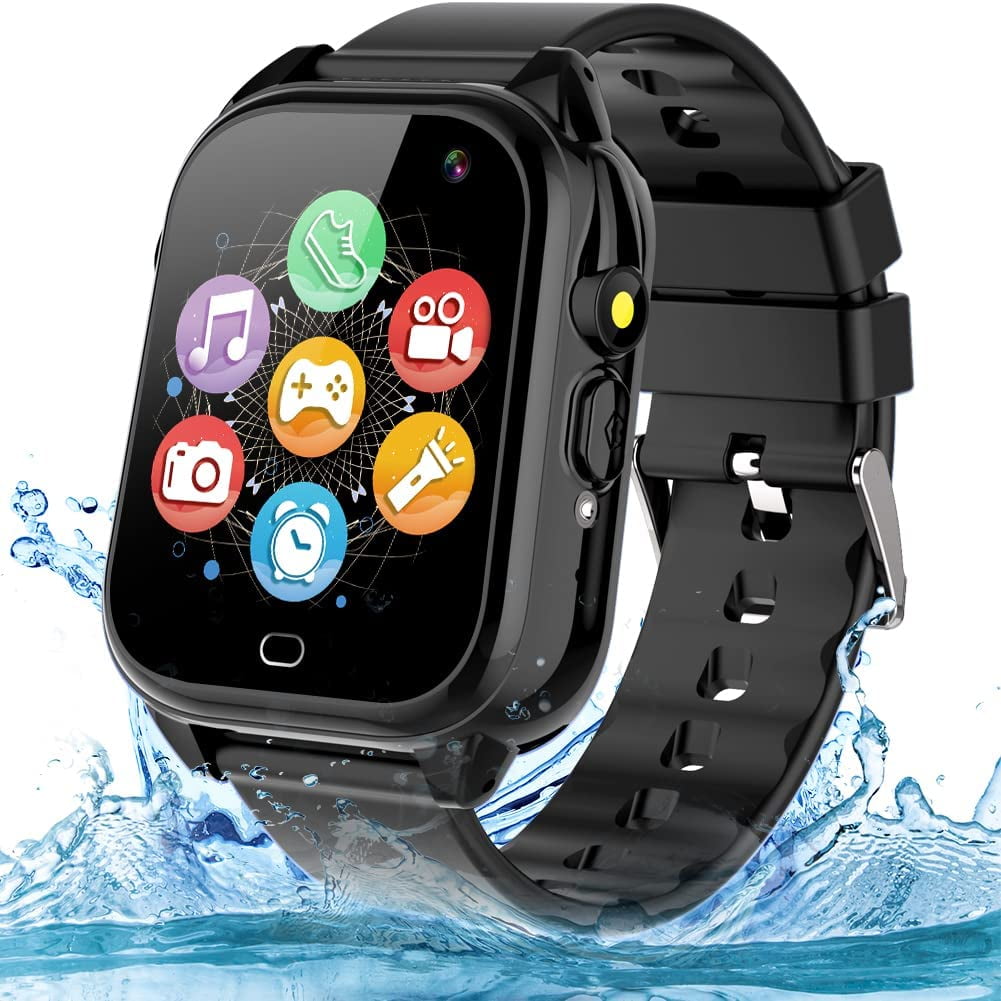 OVV Kids Waterproof Smart Watch Boys Girls Age 312 with 26 Game 1.44