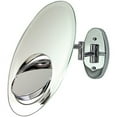 OVW5 Zadro Oval TriOptics DualArm Wall Mount Mirror with 1x, 5x & 7x