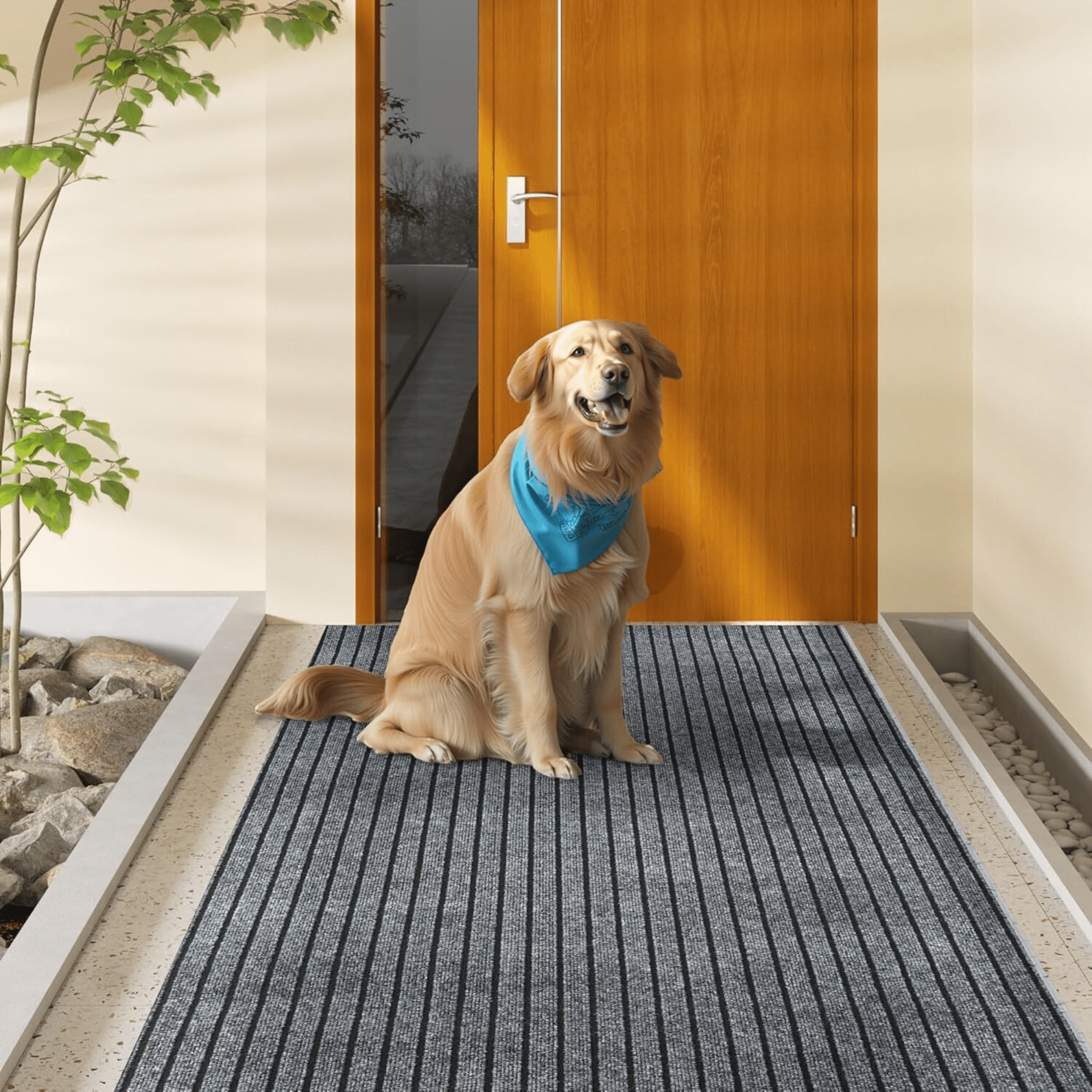 OVYEOFR Commercial Carpet Runners, 3 x 10 ft Non-Slip Hallway Runner ...