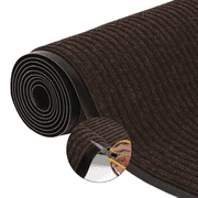 OVYEOFR Commercial Carpet Runner, 3' x 10' Commercial Rug with Rubber Backing, Heavy Duty Low Profile Indoor Outdoor Floor Mat for Entrance, Hallway, Kitchen, G