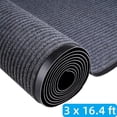 thumbnail image 1 of OVYEOFR 3 x 16.4 ft Commercial Carpet, Non Slip Runner Rug for Entryway Outdoor Indoor, Gray, 1 of 13