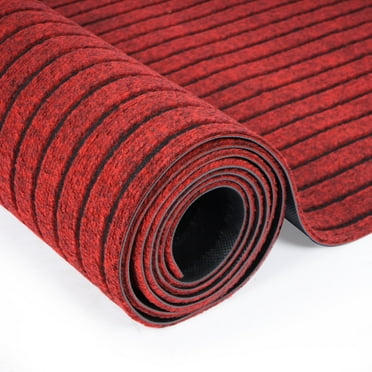 OVYEOFR 3 x 10ft Runner Rug, Non-Slip Commercial Floor Mat with Rubber Backing, Custom Size Carpet for Hallway Kitchen Entryway Laundry