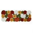 thumbnail image 1 of OVZME Embroidered Autumn Pumpkin Fall Thanksgiving Decor,36 Inch Cutwork Embroidery Table Runner with Pumpkins&Sunflowers, Thanksgiving Party/Kitchen Holiday Dinner Harvest Decorations,13"x36", 1 of 7