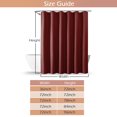 thumbnail image 1 of OVZME Leon Poinsettia Narrow Stall Fabric Shower Curtain 36x72 inch for Bathroom - 3D Textured Hotel Luxury Bath Curtain, Waterproof Machine Washable Fabric with Quick Dry, 36"W x 72"H, Poinsettia, 1 of 4