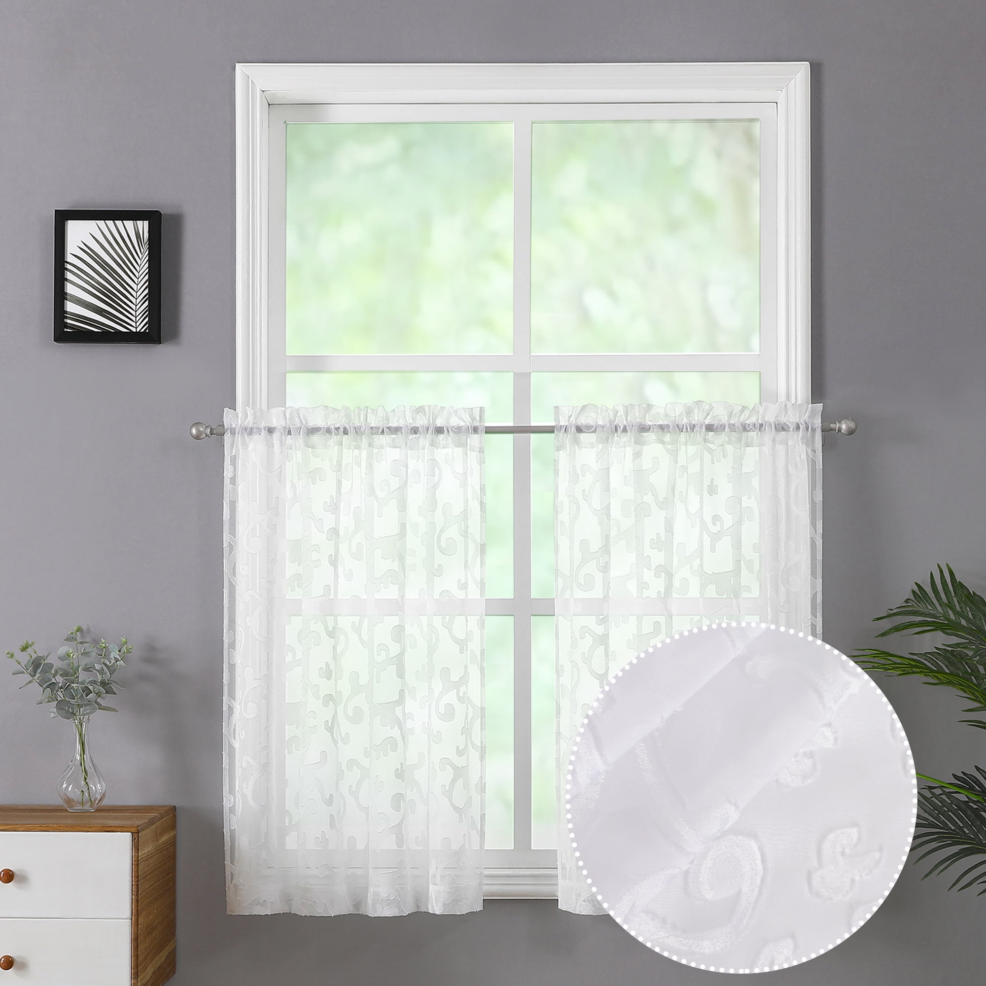 その他 alter Royal Blue Sheer Curtains For Bathroom Bedroom Chyhomenyc Marilyn
