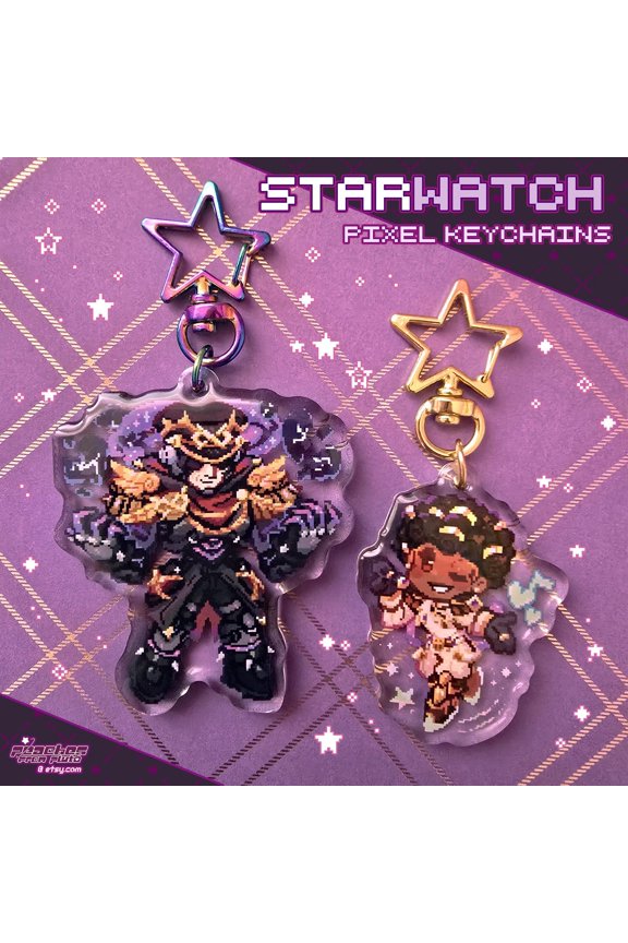 OW Starwatch Pixel Keychains (1 keychain)