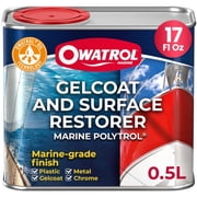 Owatrol Marine Polytrol 17 Oz - Gel Coat for Boat, Gelcoat Marine Restorer, Boat Oxidation Remover, Fiberglass Restorer for Boats, Protective Color Restorer for Marine Surfaces, Plastic & Steel
