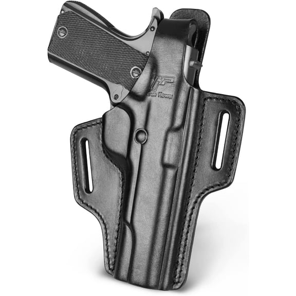 OWB Full Grain Leather Holster for Colt/Kimber/Springfield Most 1911 5'' No Rail