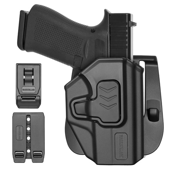 OWB Holster Compatible For Glock 43/G43X Standard Only, Not for 43X MOS Rail, Right Hand