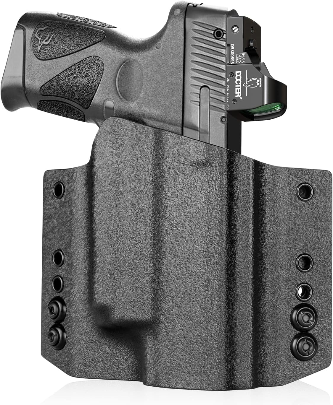OWB Holster Fit Taurus G2C/G3C/MillenniumG2 PT111/PT140 w/OLIGHT BALDR Mini