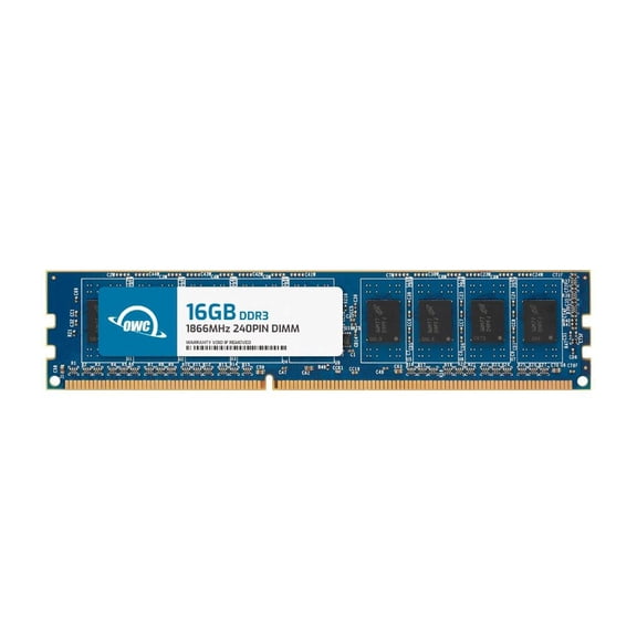 OWC 16GB DDR3L 1866 PC3L-14900 CL13 2Rx8 240-pin 1.35V Non-ECC UDIMM Memory RAM Module