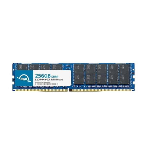 OWC 256GB DDR4 3200 PC4-25600 CL22 8Rx4 288-pin 1.2V ECC Registered RDIMM Memory RAM Module RDIMM Upgrade for Select Workstations, Servers, and NAS Systems