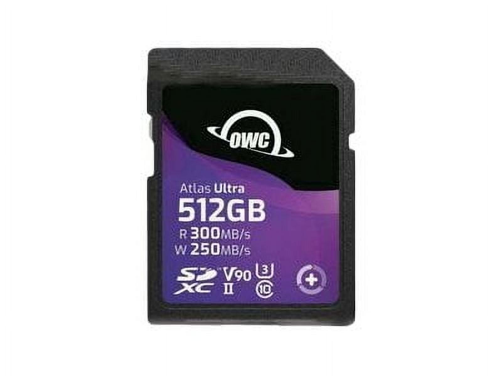 OWC Atlas Ultra 512GB SDXC Flash Memory Card