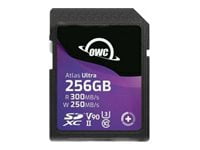 OWC Atlas Ultra - Flash memory card - 256 GB - Video Class V90 / UHS-II U3 / Class10 - SDXC UHS-II