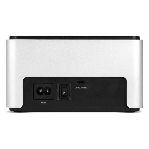 OWC Drive Dock USB 3.2 Dual Drive Bay Solution for 2.5-inch and 3.5-inch NVMe U.2 and SATA Drives OWCTCDRVDCKSN