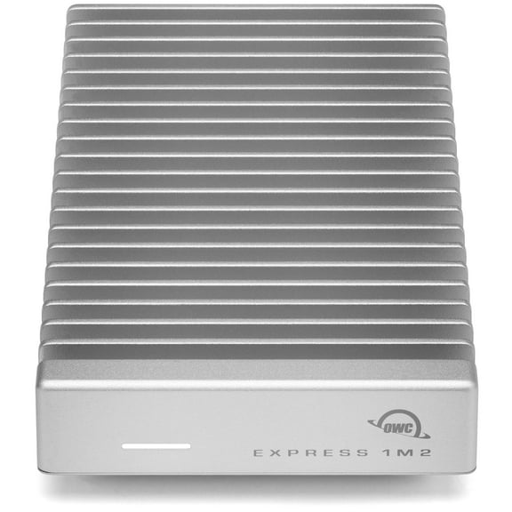 OWC Express 1M2 USB4 (40Gb/s) Bus-Powered Portable External Storage Enclosure for NVMe M.2 SSDs (Enclosure Only SSD Not Included)