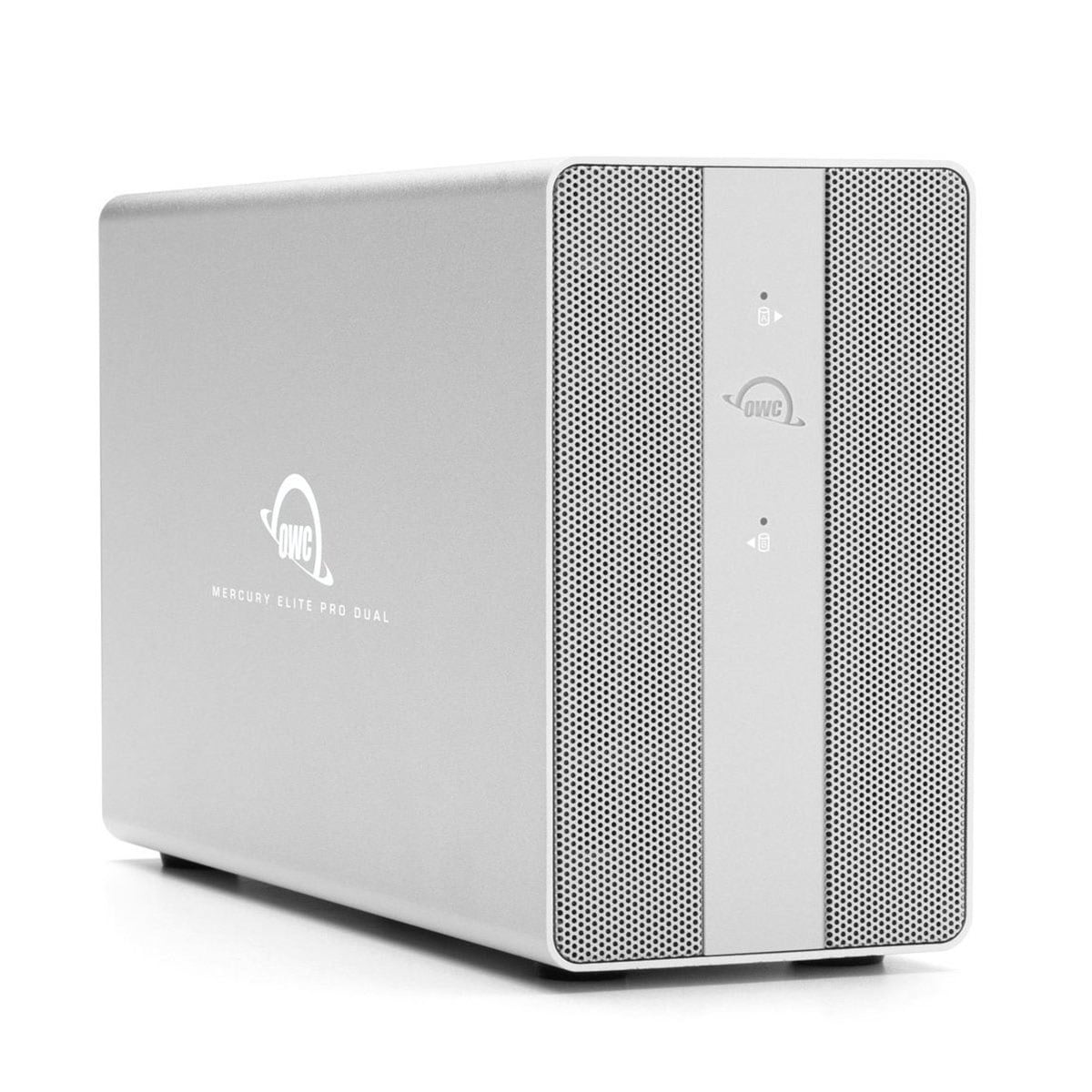 OWC OWCMEDCH7T12 12TB Mercury Elite Pro Dual USB-C & Thunderbolt 3 External Raid Storage Enclosure with 3Port Hub for Mac & PC