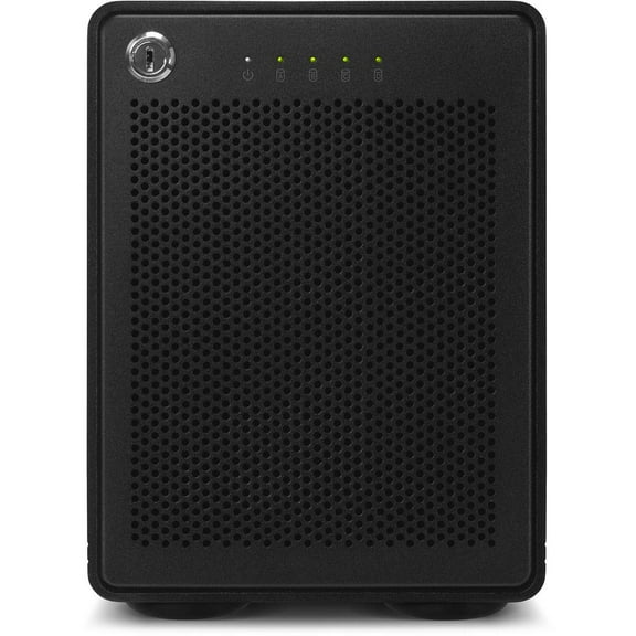 OWC ThunderBay 4 4-Bay 96TB (4x24TB) Thunderbolt 3 RAID 5 Enterprise Edition Array, Black