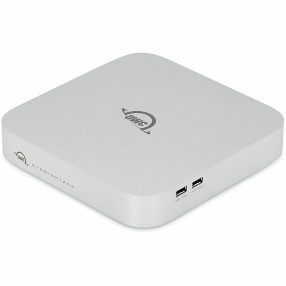 OWC StudioStack DAS Storage System - 1 x HDD Supported - 24 TB Supported HDD Capacity - 1 x HDD Installed - 20 TB Installed HDD Capacity - Serial ATA - 1 x SSD Supported - 8 TB Supported SSD Capaci...
