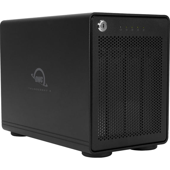 OWC 48TB ThunderBay 4 Thunderbolt [40Gb/s] Enterprise Drive RAID Storage Solution With SoftRAID (owctb3sre48-0s)