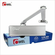 OWEL - Automatic Adjustable Door Closer for Residential/Commercial use, Heavy Duty with Slim Look and Easy Installation Deluxe VE200