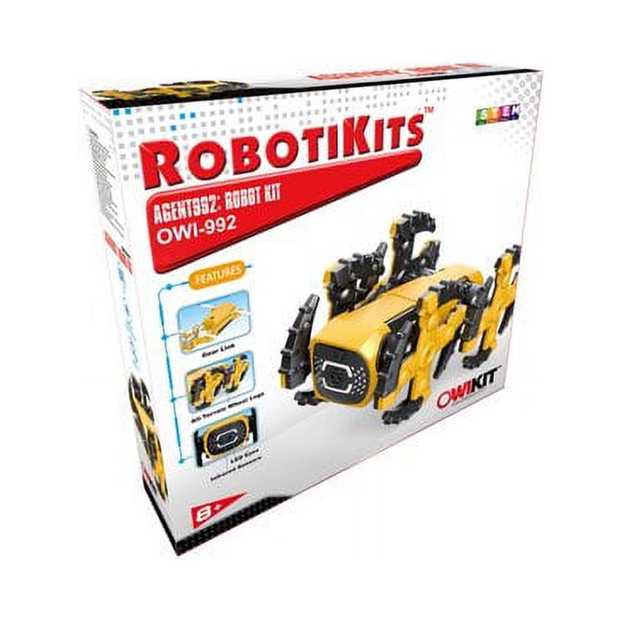 OWI Agent Robot Kit Yellow Walmart