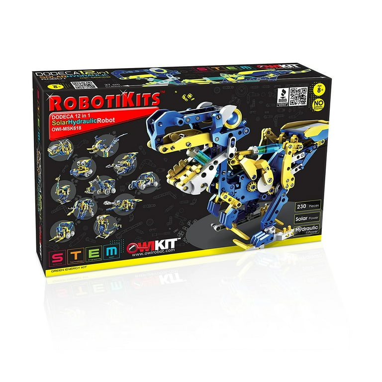 Dodeca 12 in 1 solar store hydraulic robot