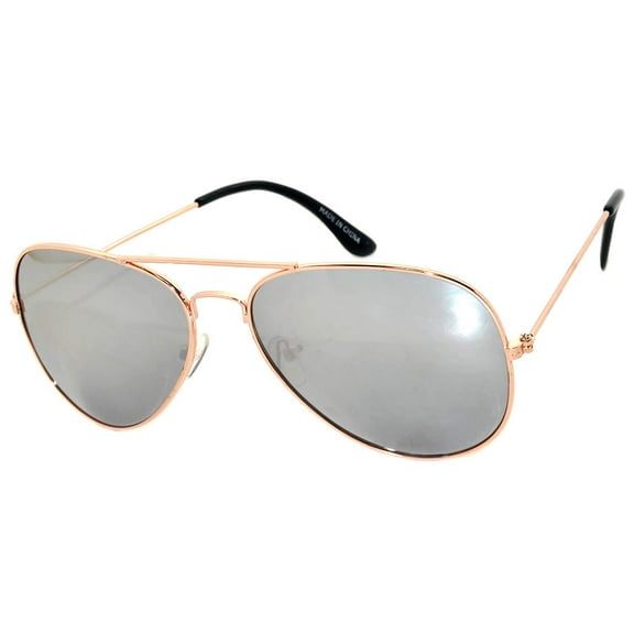 OWL Aviator Sunglasses Gold Metal Frame for Men and Women