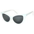 thumbnail image 1 of OWL Cat Eye Ladies Sunglasses Winged Frame Retro Vintage Glasses for Women, 1 of 5