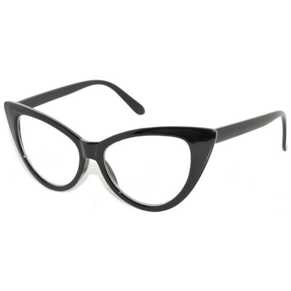 OWL Cat Eye Ladies Sunglasses Winged Frame Retro Vintage Glasses for Women