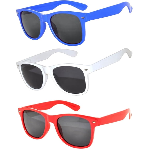 OWL Kids Polarized Sunglasses UV400 Protection Anti-Glare Lens Sunglasses for Toddlers (3 Pair)