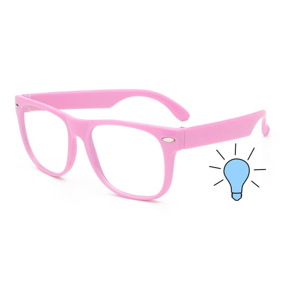 OWL Kids Retro Blue Light Glasses Computer Screen Time Specs Boys and Girls