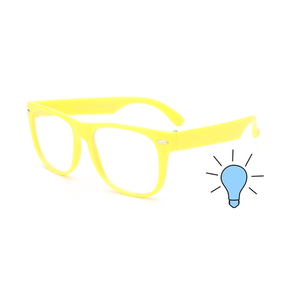 OWL Kids Retro Blue Light Glasses Computer Screen Time Specs Boys and Girls