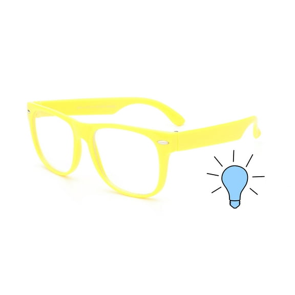 OWL Kids Retro Blue Light Glasses Computer Screen Time Specs Boys and Girls
