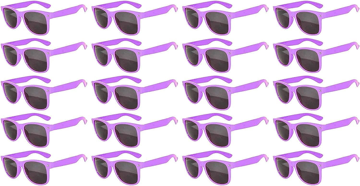 OWL Matte Frame Kids Sunglasses UV400 Protection Polarized Anti-Glare Toddler Bulk Sunglasses (20 Pack)