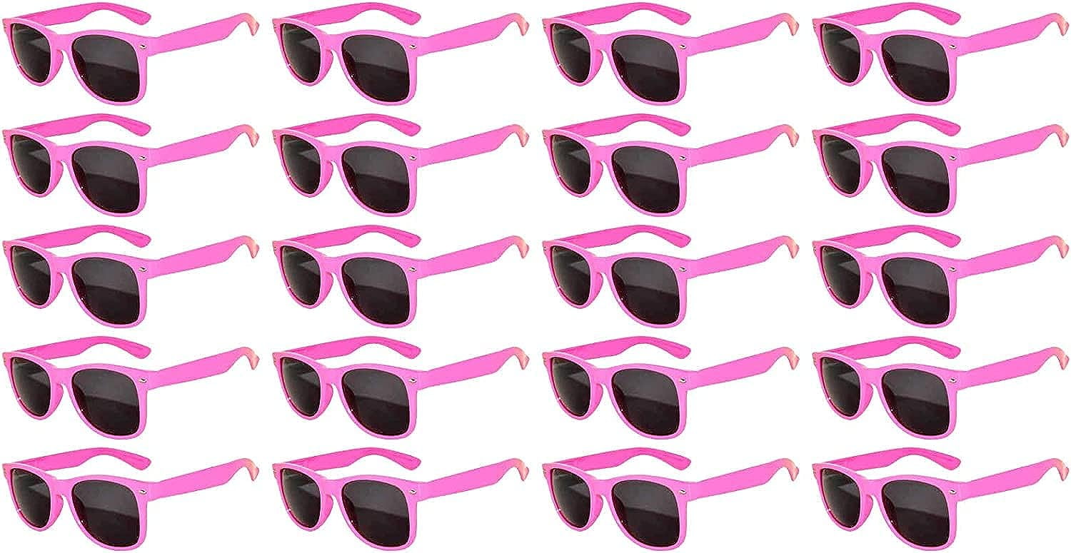 OWL Matte Frame Kids Sunglasses UV400 Protection Polarized Anti-Glare Toddler Bulk Sunglasses (20 Pack)
