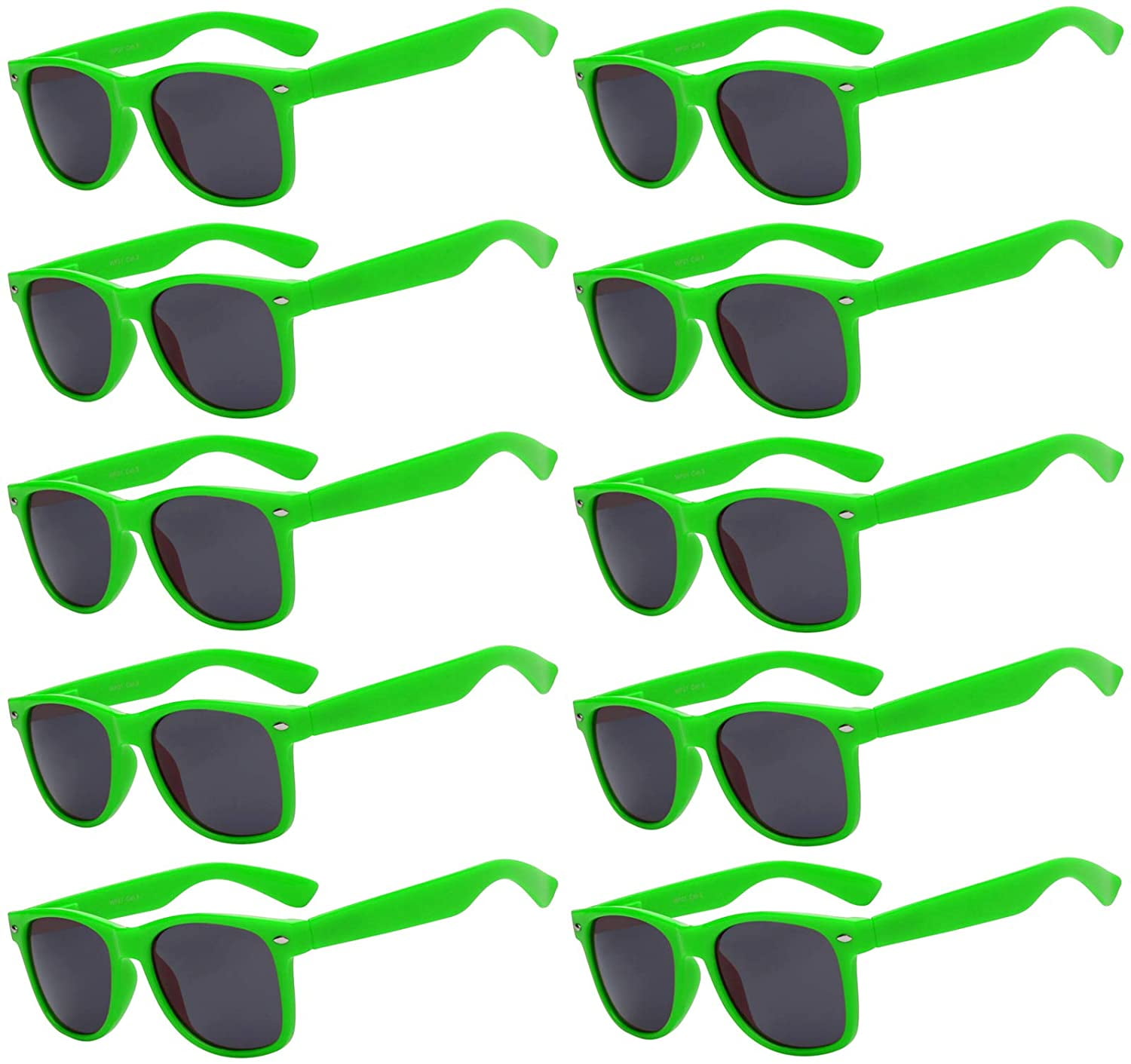 OWL Matte Frame Kids Sunglasses UV400 Protection Polarized Anti-Glare Toddler Sunglasses Bulk (10 Pack)
