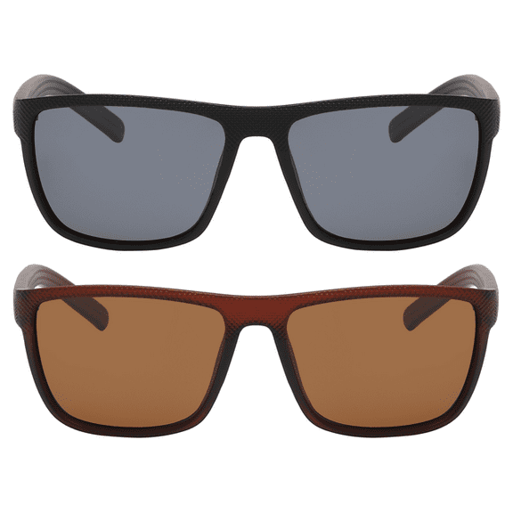 OWL Men's Sporty Polarized Sunglasses - UV 400, Stylish Eyewear - Ideal for Outdoor Activities - Black, Brown
