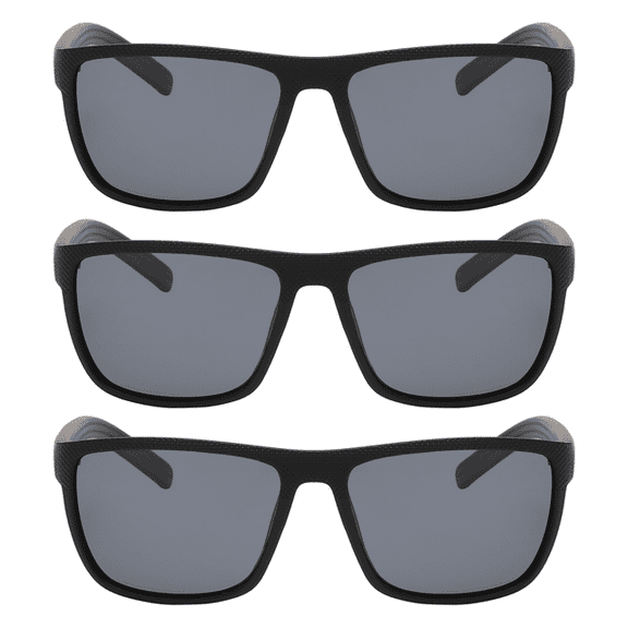 OWL Men's Sporty Sunglasses – Sun Protection Eyewear - Ideal for Outdoor Sports Activities - Black