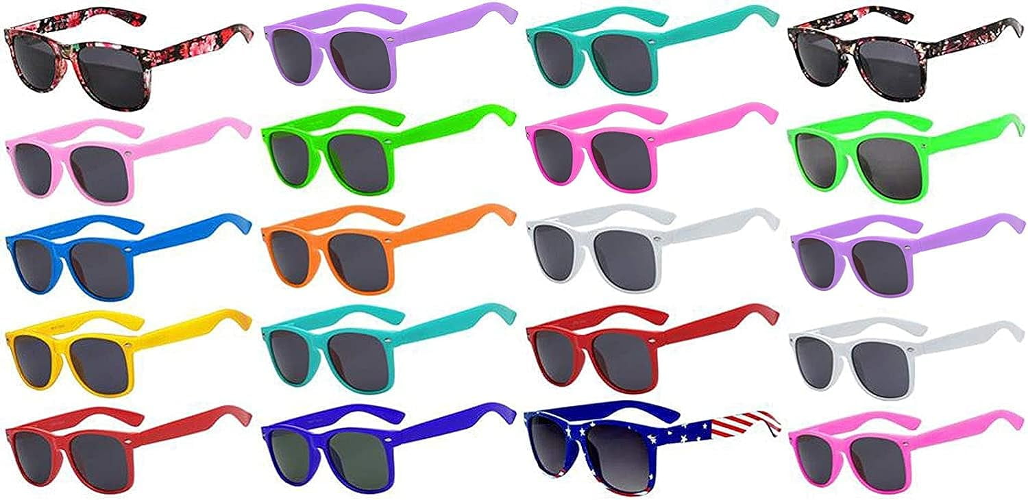 OWL Polarized Sunglasses for Kids UV400 Protection Anti-Glare Toddler Bulk Sunglasses (20 Pack)