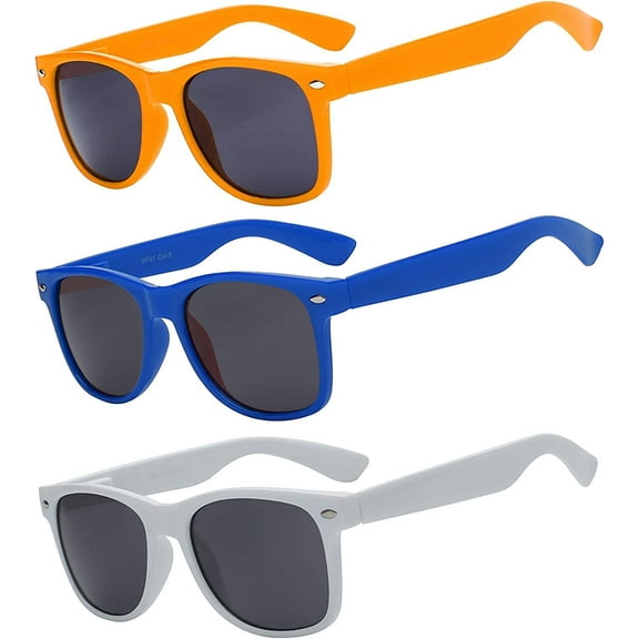 OWL Polarized Sunglasses for Kids UV400 Protection Anti-Glare Toddler Sun Glasses (3 Pack)