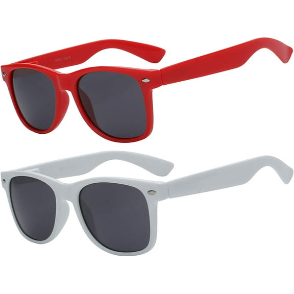 OWL Polarized Sunglasses for Kids UV400 Protection Anti-Glare Toddler Sunglasses (2 Pack)