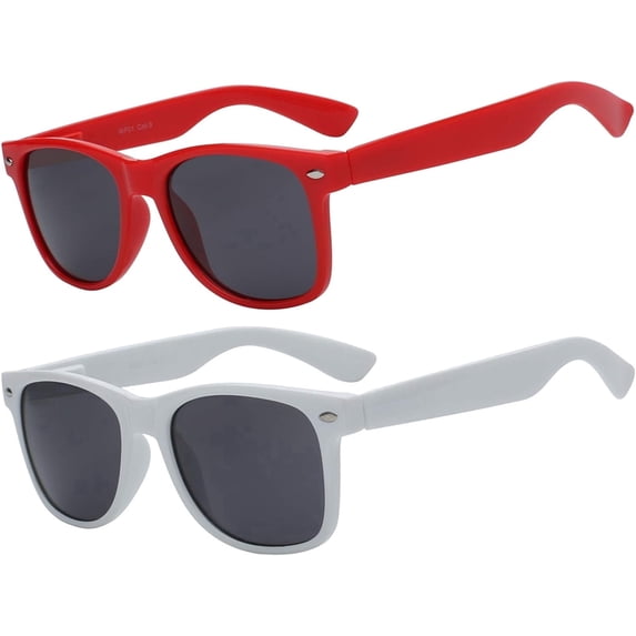 OWL Polarized Sunglasses for Kids UV400 Protection Anti-Glare Toddler Sunglasses (2 Pack)