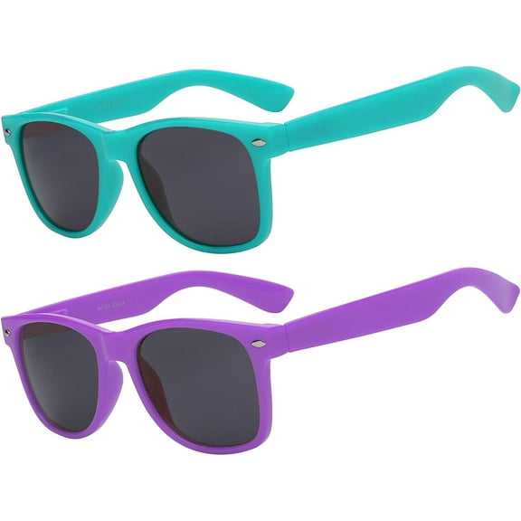 OWL Polarized Sunglasses for Kids UV400 Protection Anti-Glare Toddler Sunglasses (2 Pack)