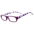 thumbnail image 1 of OWL® Reading Glasses - 5273 Colorful Chevron Pattern / Purple, 1 of 5