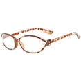thumbnail image 1 of OWL® Reading Glasses - 8129 Ladies Pattern with Bow / Brown / Spring Hinge, 1 of 5