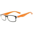 thumbnail image 1 of OWL® Reading Glasses - 8188 Lines & Stars Patter / Orange / Spring Hinge, 1 of 6