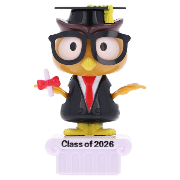 Class of 2026 Owl Solar Character, 4", Graduation by Way To Celebrate